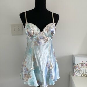 baby blue angelic fairy sequin slip dress | apt. 9 intimates playboy